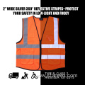 ANSI/ISEA Class 2 Breathable Road Work Safety Vest